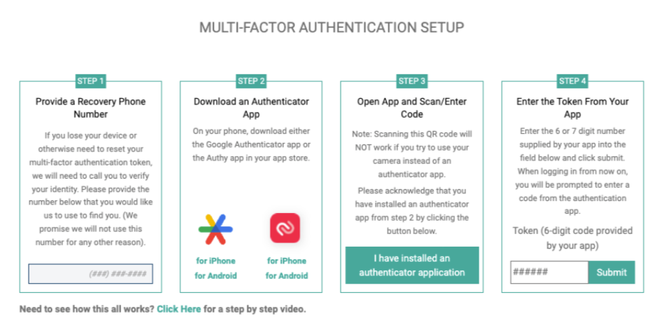 How To Reset A User's Password Or MFA (Multi-Factor Authentication) Token